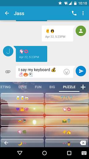 Photo Emoji Keyboard Theme screenshot 4