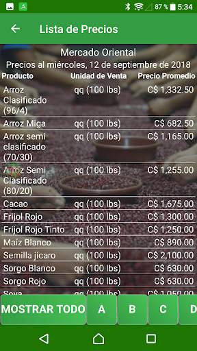 Bolsagro Móvil 4 تصوير الشاشة