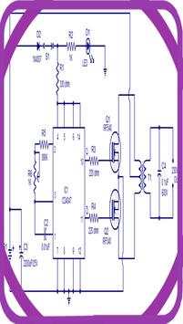 Simple Inverter Circuit Wiring Diagram скриншот 2