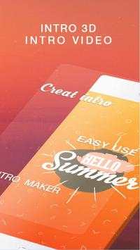 3D Intro Video Maker 1 تصوير الشاشة