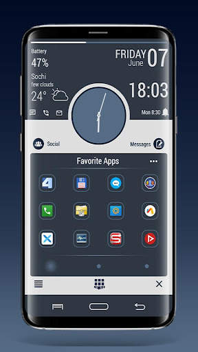 FlatUI 2 Theme for Total Launcher screenshot 5