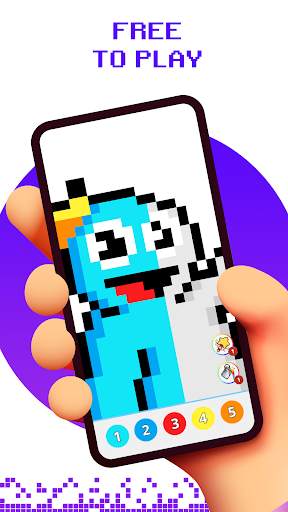 Pixel by Number - Pixel Art screenshot 1