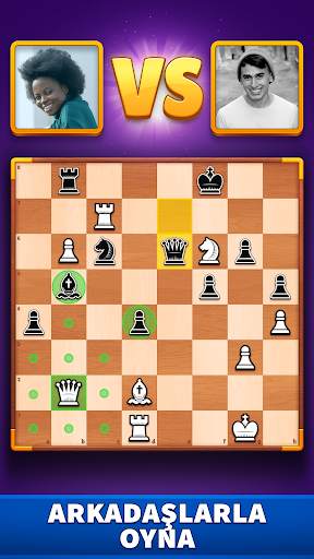 Chess Clash: çevrimiçi oyna screenshot 1