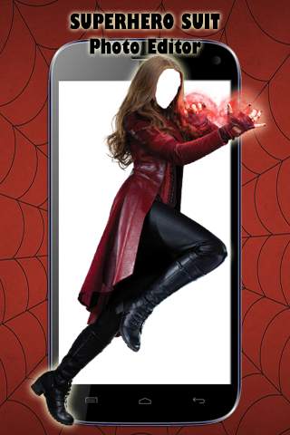Superhero Suit Photo Editor screenshot 3