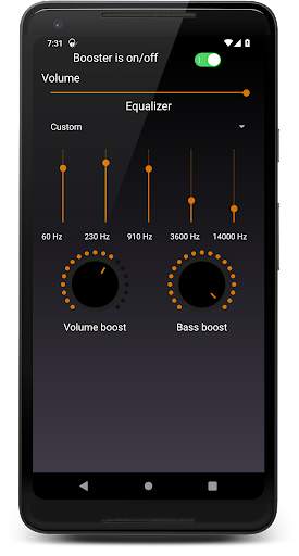 Volume Booster for Headphones with Equalizer screenshot 5