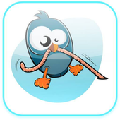 Funny animal match three icon