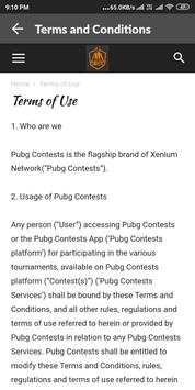 PubG Contests screenshot 8