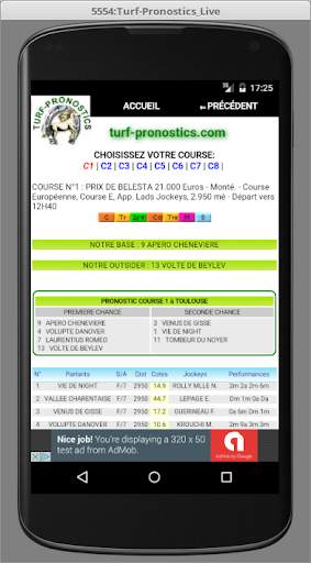 Turf pronostics & partants pmu screenshot 5