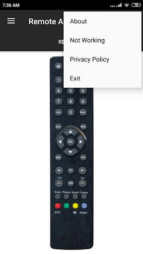 Remote Control For ZEC TV 3 تصوير الشاشة