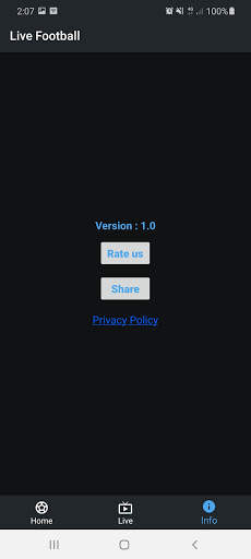 Live  Football screenshot 3