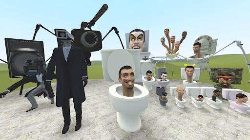 TVMan Mod Minecraft Skibidi screenshot 4