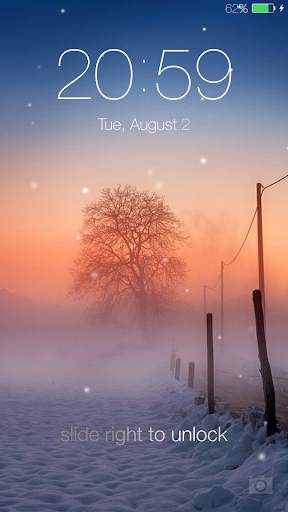 Lock screen(live wallpaper) screenshot 8