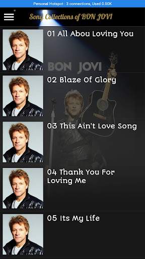 Koleksi Lagu Bon Jovi screenshot 5
