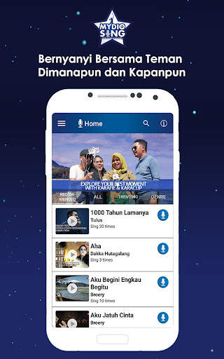 MYDIO Sing - Aplikasi Video Ka screenshot 1