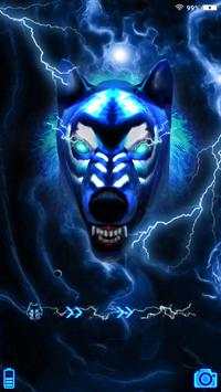 3D Thunder Wolf Lockscreen Theme screenshot 6