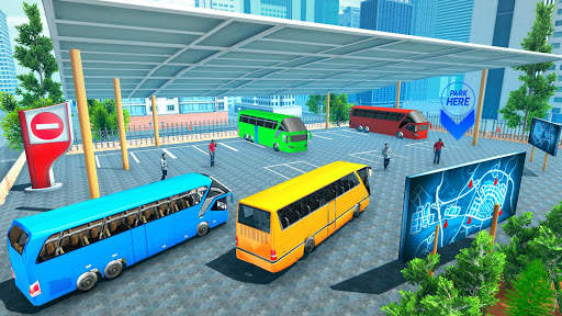 City Coach Bus Driving Simulator 2019: Modern Bus screenshot 18