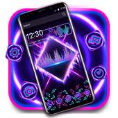 Neon Music Beats Light Gravity Theme 1.1.2