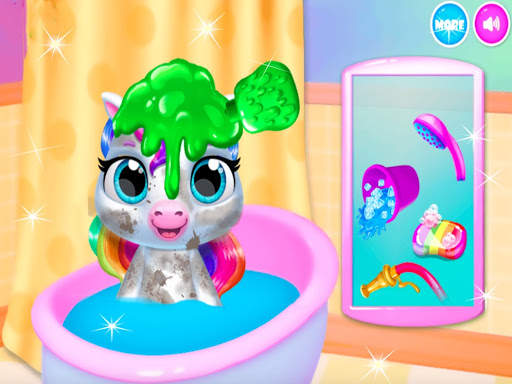 unicorn virtual pet game screenshot 4