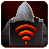 Wifi Hack Password Simulated icon