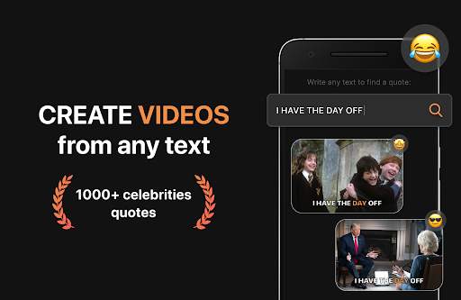 Celeb video from any text screenshot 1