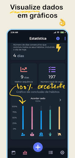 Habit360 : Lista de hábitos screenshot 5
