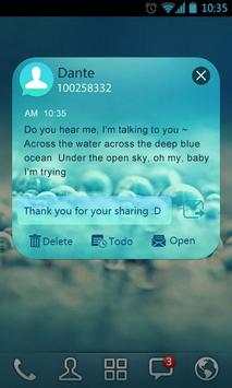 (FREE) GO SMS PRO CLEAN THEME screenshot 4