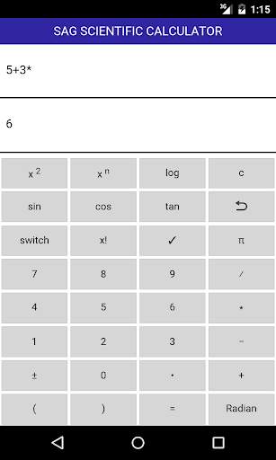 Sag Scientific Calculator screenshot 4