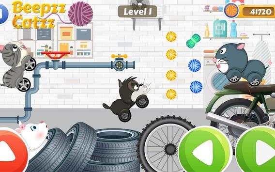 Kids Car Racing game - Beepzz Cats 🐱 screenshot 4