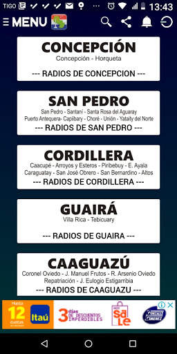 Radios de Paraguay online screenshot 4