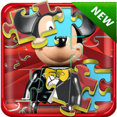 Jigsaw Lego Mickey icon