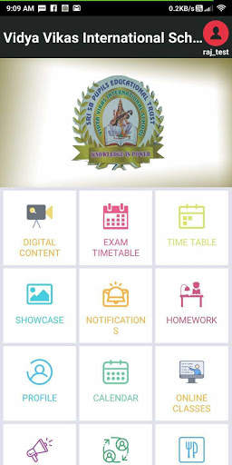 Vidya Vikas International School - Parent App скриншот 2