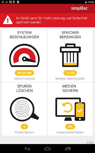 simpli Clean Mobile  - BOOSTER & CLEANER screenshot 10