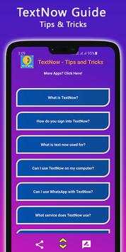 TextNow Guide - tips & tricks for TextNow screenshot 2