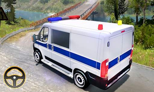 Police Car Simulator Van Drive screenshot 1