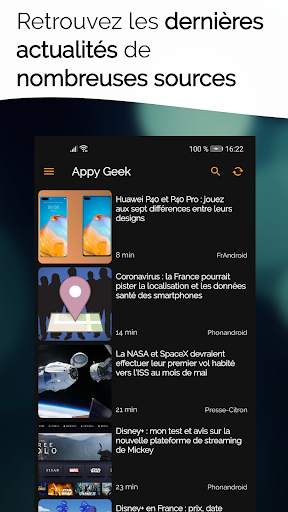 Appy Geek - Actus Tech screenshot 3