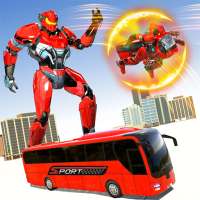 Ball Robot Transform Bus War : Robot Games