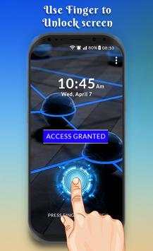 Finger Signature Lock Screen screenshot 2