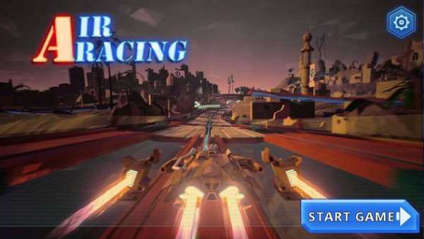 Air Racing Shooting 3D - Galaxy Car Racing screenshot 1