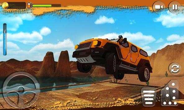 Offroad Muscle Truck Driving Simulator 2017 screenshot 1