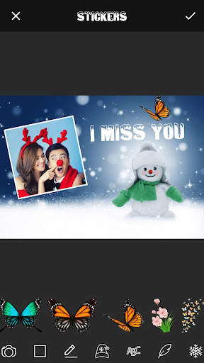 Christmas Card Name Art Maker screenshot 4