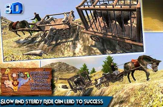 Impossible Tracks 3d Simulator : Animal Transport screenshot 4