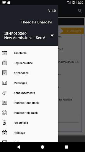 Student Hamstech Portal screenshot 5