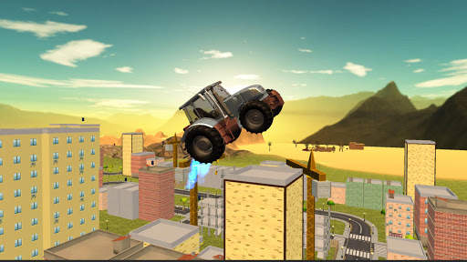 Flying Tractor Ride Simulator screenshot 1