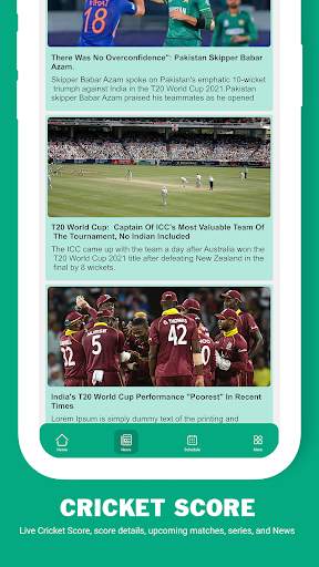 Cricket Live Score screenshot 3