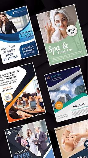 Flyer Maker, Poster Maker, Graphic Design ads App screenshot 5