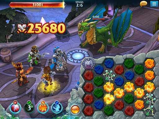 Forge of Glory: Match3 MMORPG & Action Puzzle Game screenshot 5