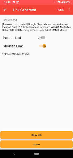 Link Generator for Amazon screenshot 3