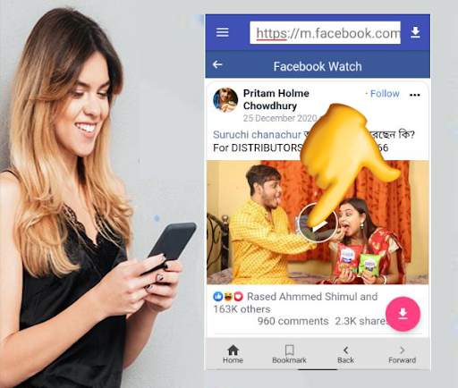 Lite Downloader - FB video download & Browser screenshot 4