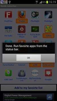 Quick Launcher screenshot 3