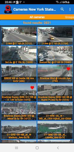 Cameras New York State and NYC screenshot 1